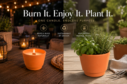 *NEW* Patio Peace - Outdoor bug repellant candle