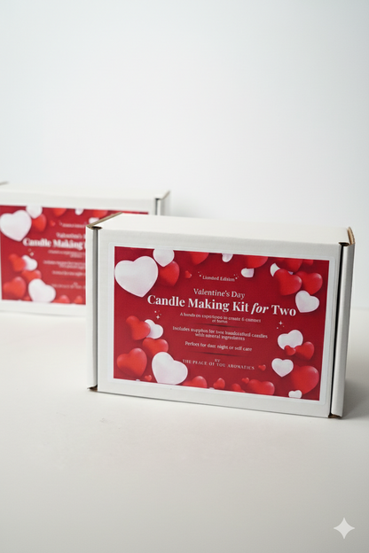 Valentine’s Day Candle Making Kit for Two (Pre-Order)